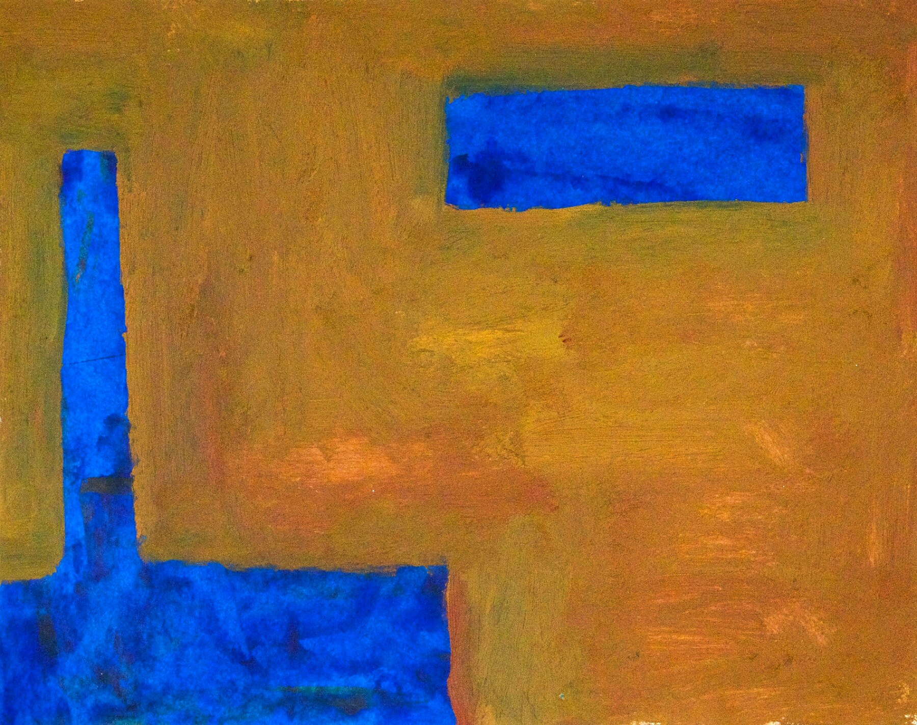 Ochre Blue I