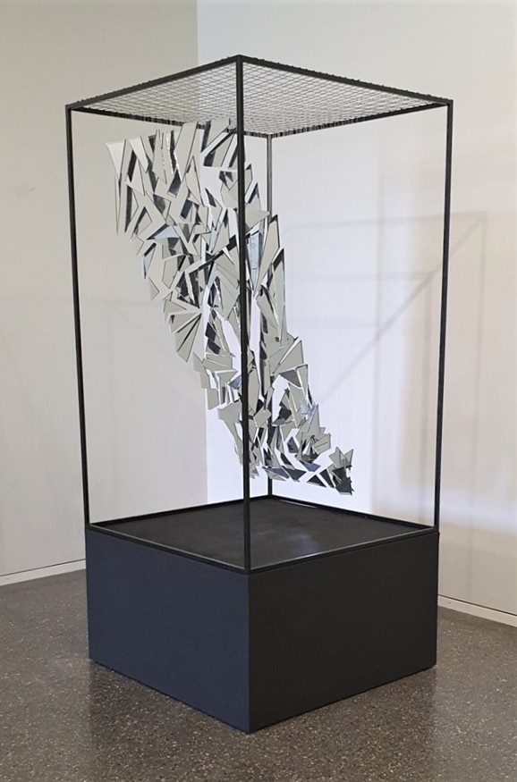 Spiegelinstallation „4D“, 2022